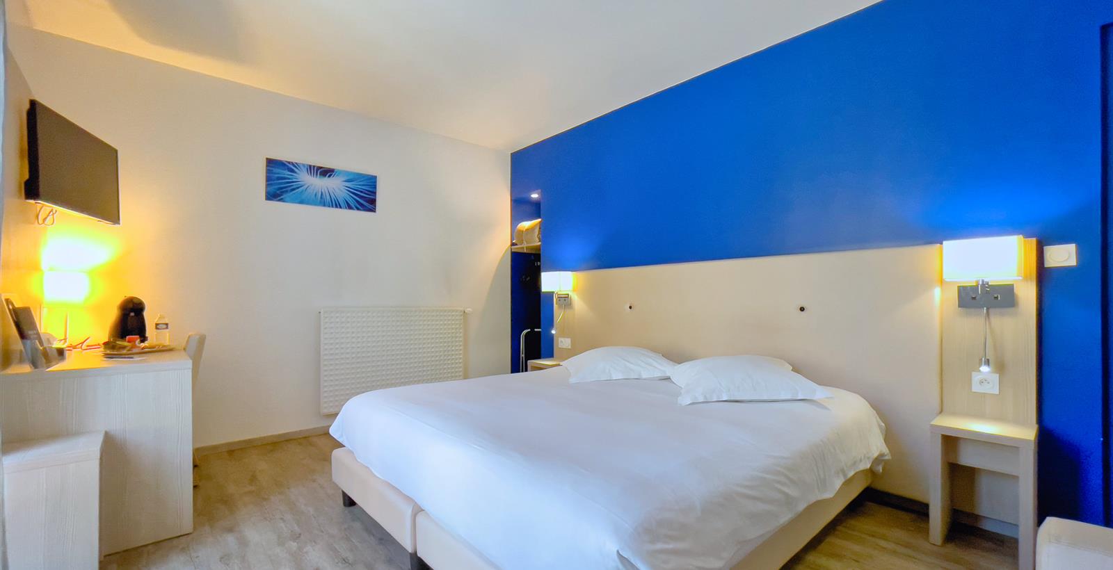 Chambre d'hotel à Quimper - Hotel de la Gare à Quimper