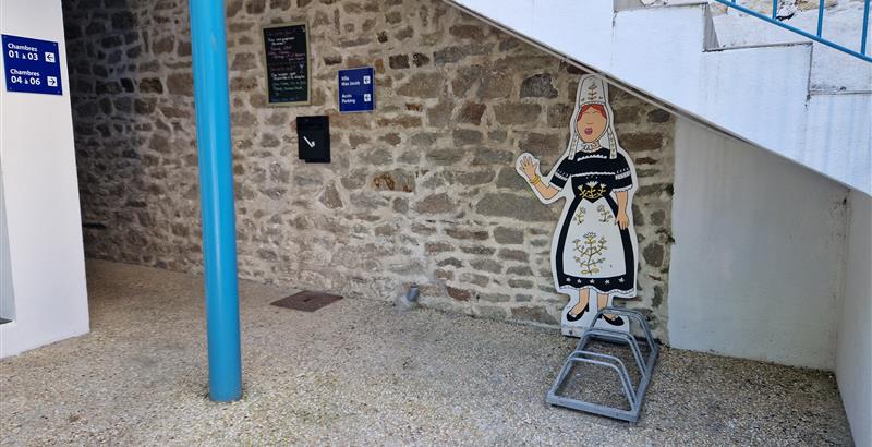 Emplacement Vélos - Hotel de la Gare à Quimper