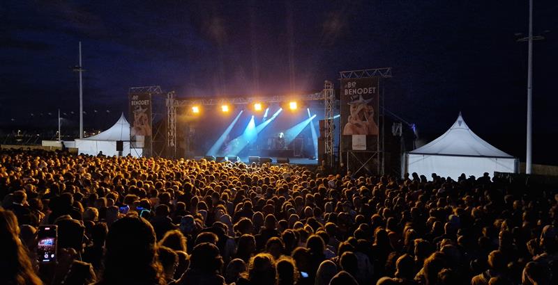 Concert butte du fort Bénodet - Hotel de la Gare à Quimper